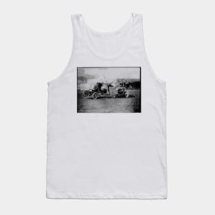 Auto Polo. Polo with cars, Funny Vintage. Tank Top